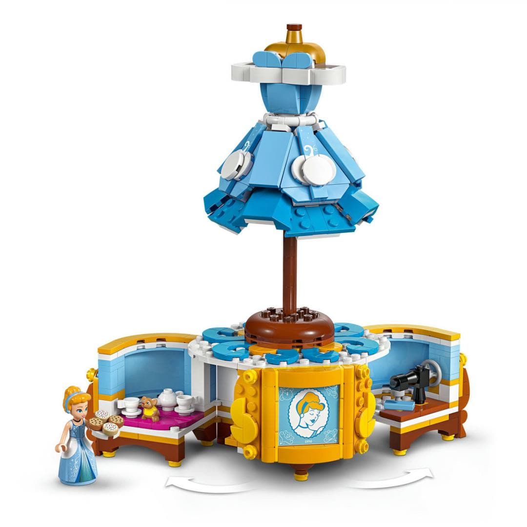 Lego Jucării Set Constructie LEGO Disney Princess 43266 | Rochia Cenusaresei, Printese, Cadou