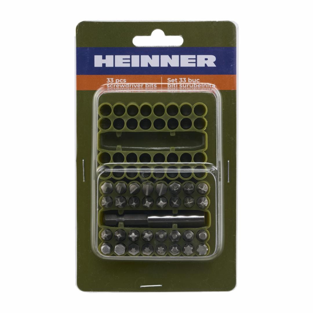 Heinner Set conectori Set Biti Heinner CTSM025 | 33 Piese, CR-V