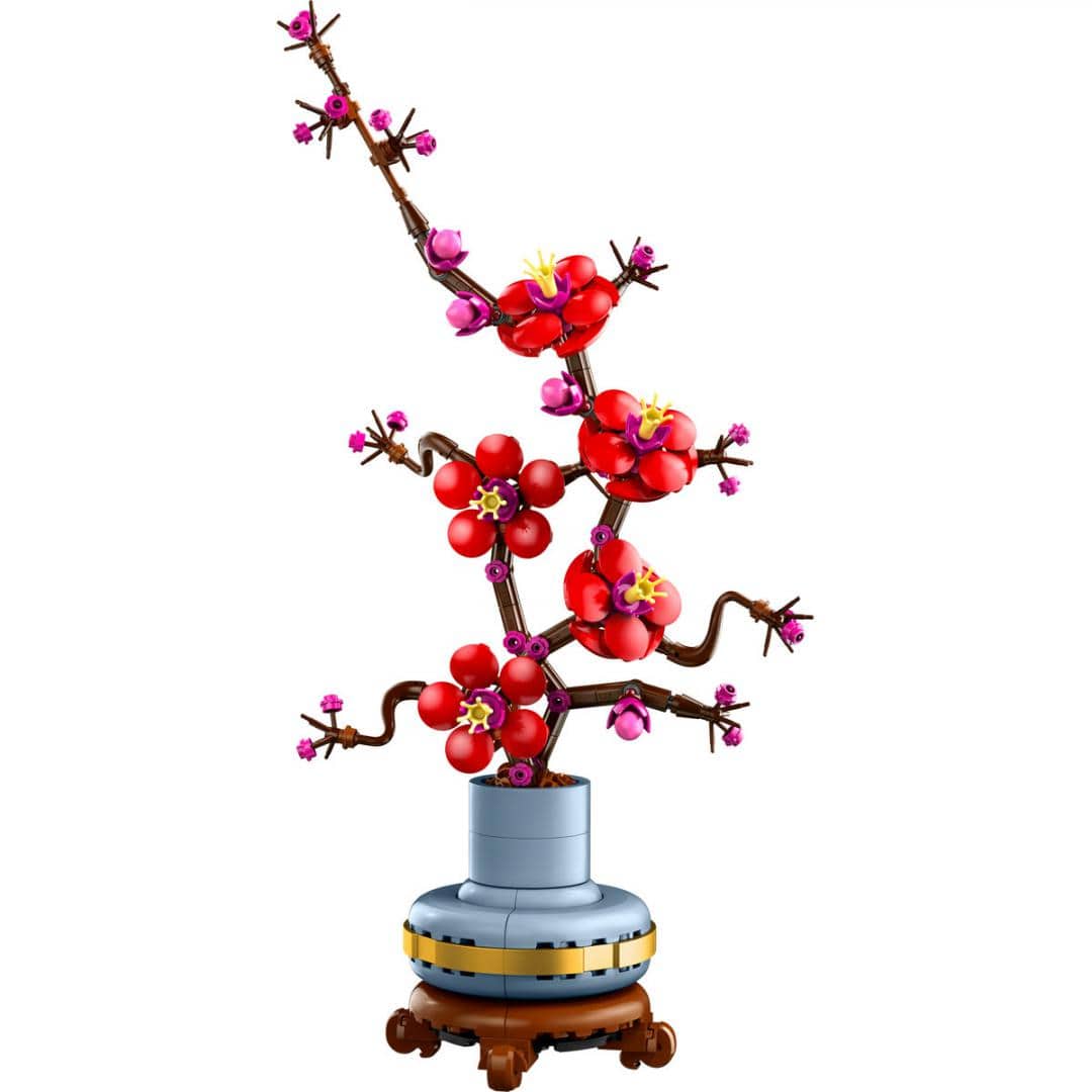 Lego Jucării Set Constructie LEGO Icons 10369 | Flori de Prun, Botanica, 438 Piese, Cadou