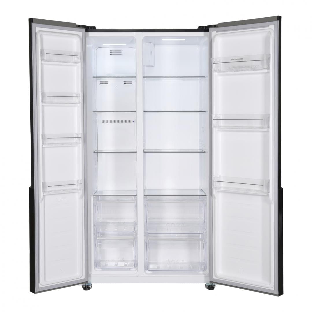 Heinner Side by side Side by Side Heinner HSBS-HM442NFGBKE++ | 442L, No Frost, A++, Negru, 90x59x177cm