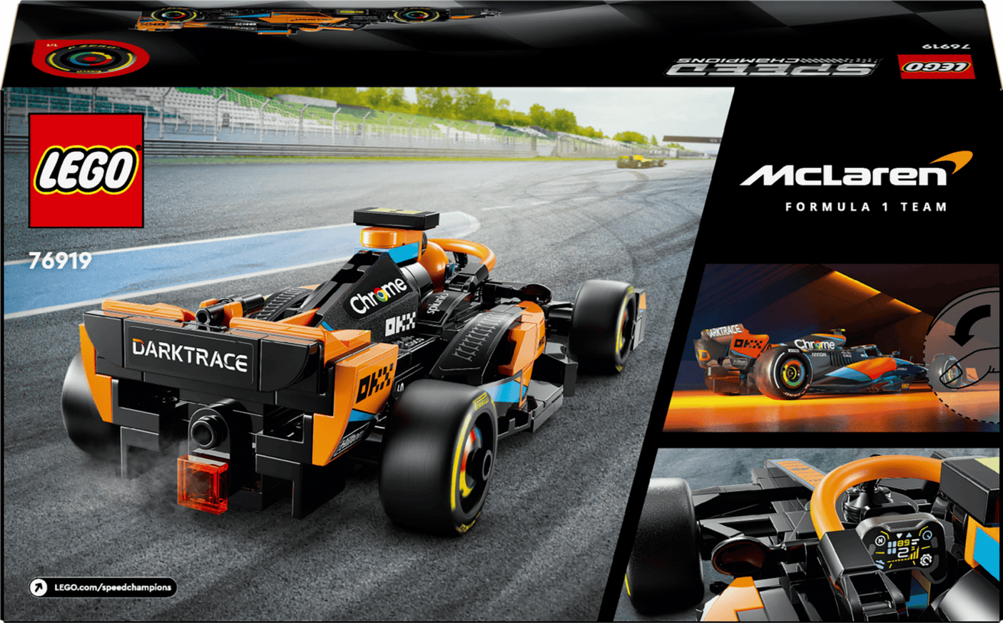 Lego Jucării Set Constructie LEGO 76919 | McLaren Formula 1, Race Car, Cadou