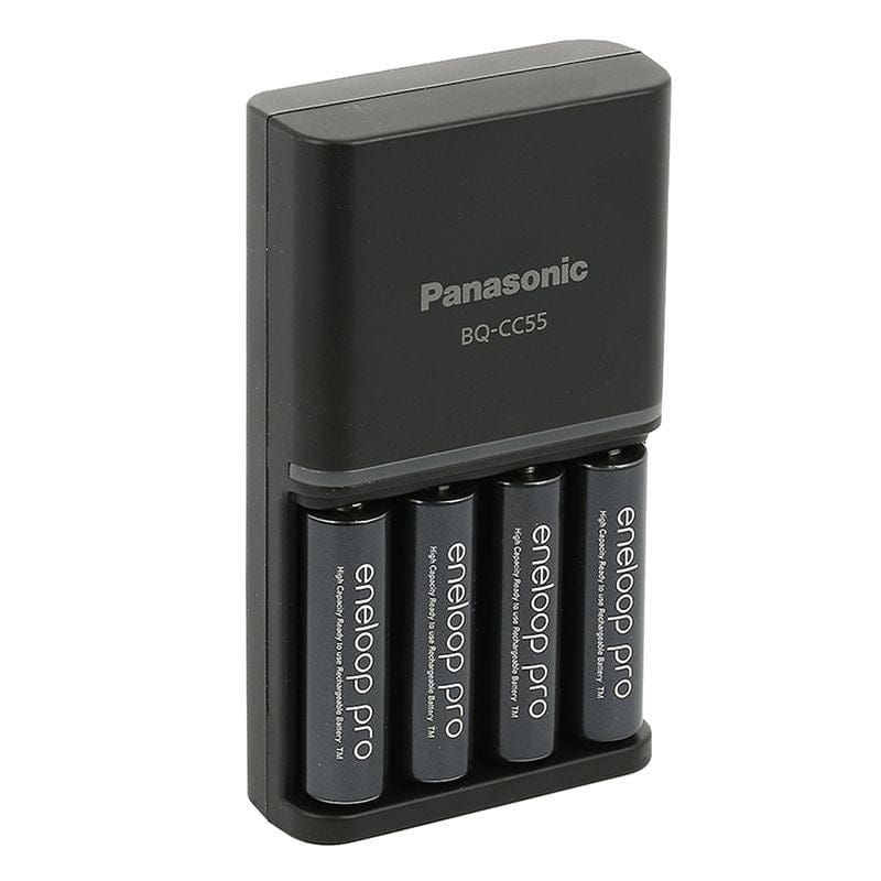 Panasonic Incarcator acumulatori Încărcător Panasonic K-KJ55HCD40E | 2500mAh, AA, LED