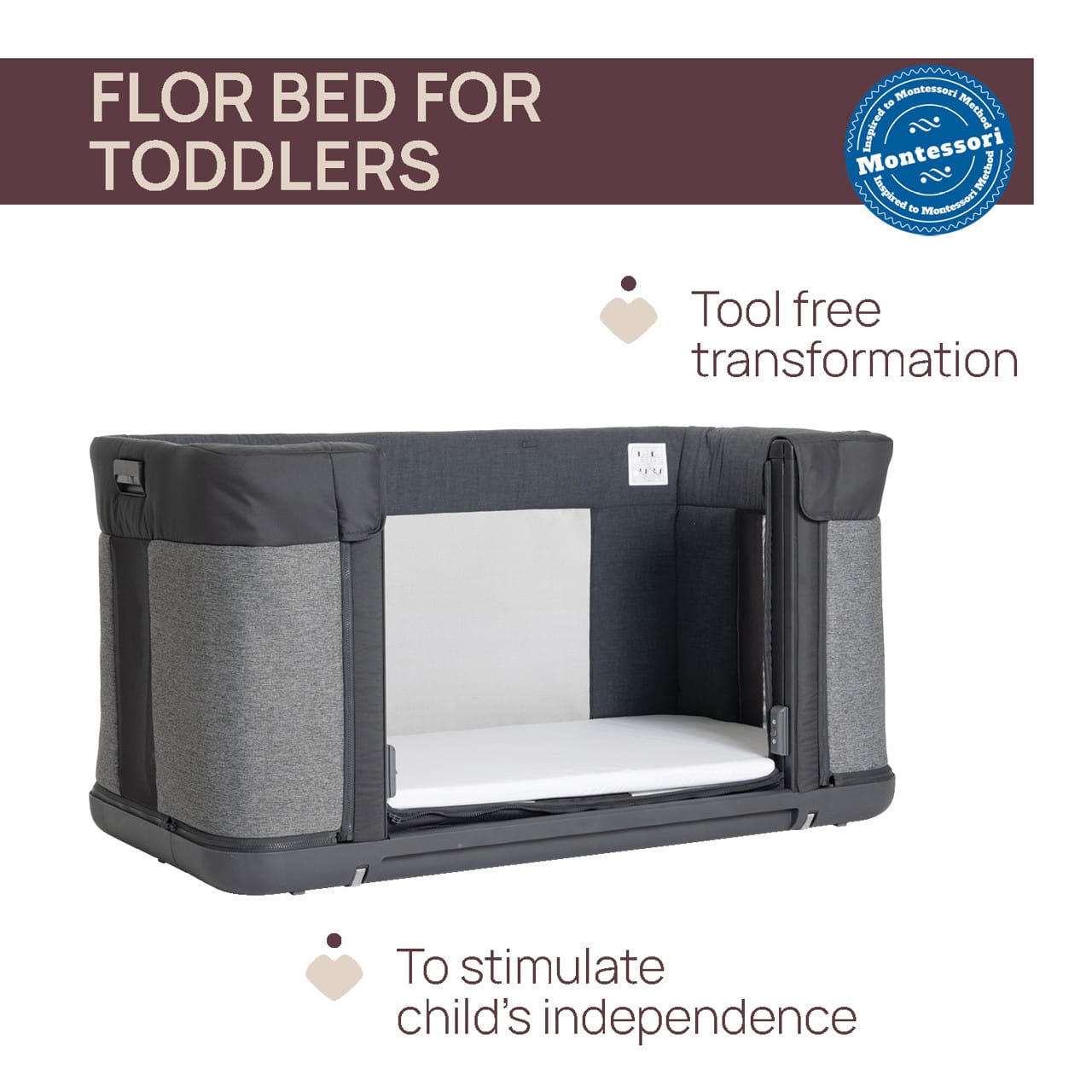 Chicco Puericultură Patut Atasabil Chicco Next 2 Me Forever 79650-8_RICE | 3 in 1, Rice, 0 Luni+