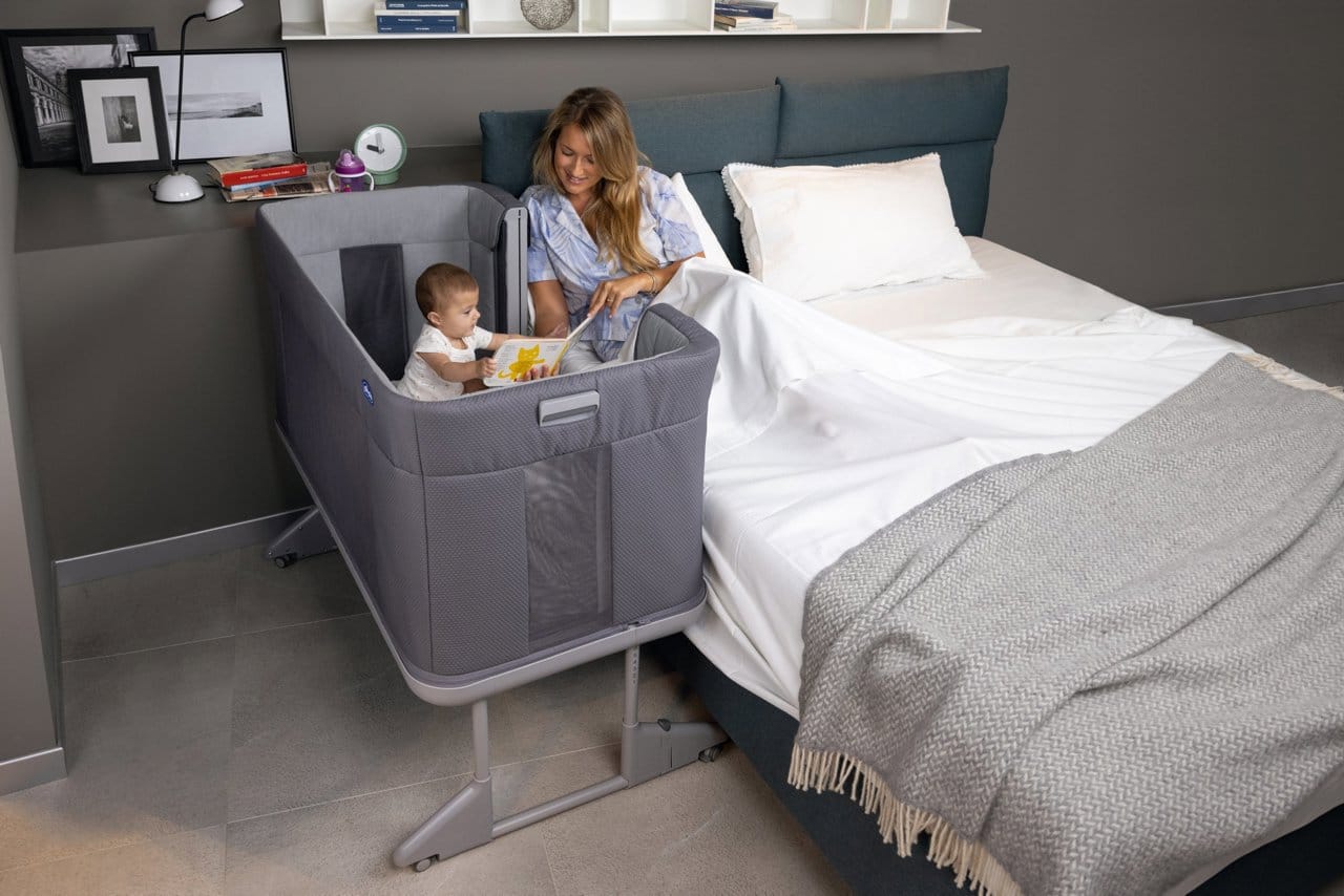 Chicco Puericultură Patut Atasabil Chicco Next 2 Me Forever 79650-8_RICE | 3 in 1, Rice, 0 Luni+