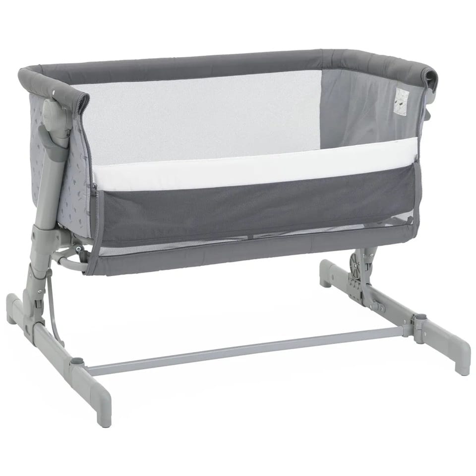 Chicco Puericultură Patut Atasabil Chicco Next 2 Me Go 8707554-8 | Dark Grey, 0 Luni+