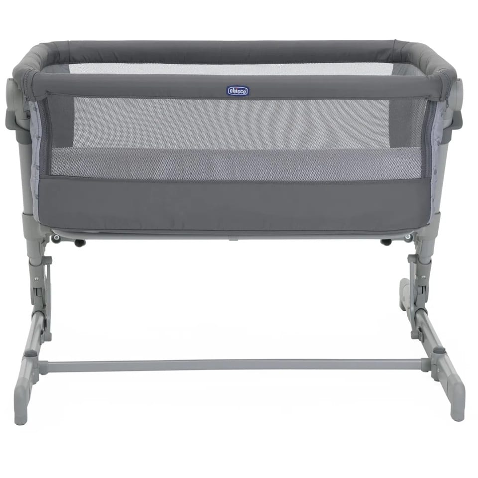 Chicco Puericultură Patut Atasabil Chicco Next 2 Me Go 8707554-8 | Dark Grey, 0 Luni+
