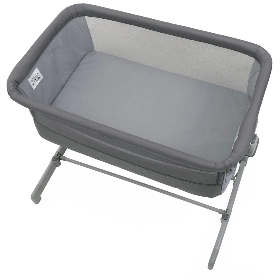 Chicco Puericultură Patut Atasabil Chicco Next 2 Me Go 8707554-8 | Dark Grey, 0 Luni+