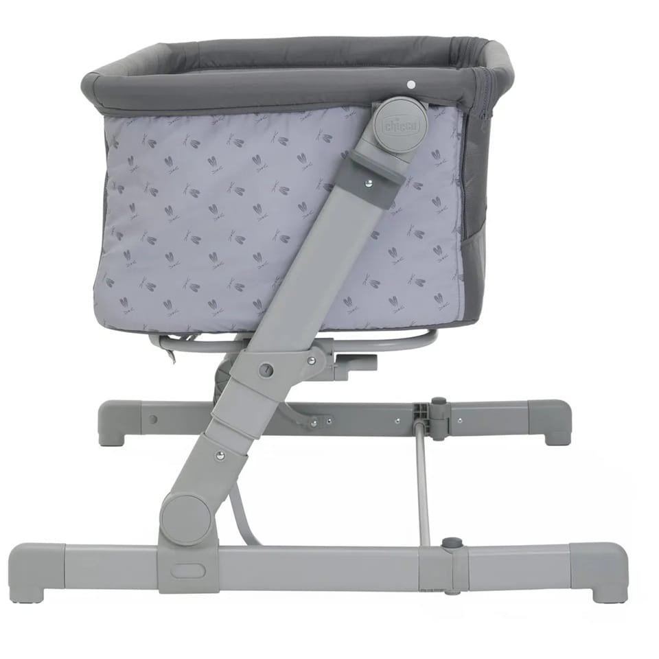 Chicco Puericultură Patut Atasabil Chicco Next 2 Me Go 8707554-8 | Dark Grey, 0 Luni+