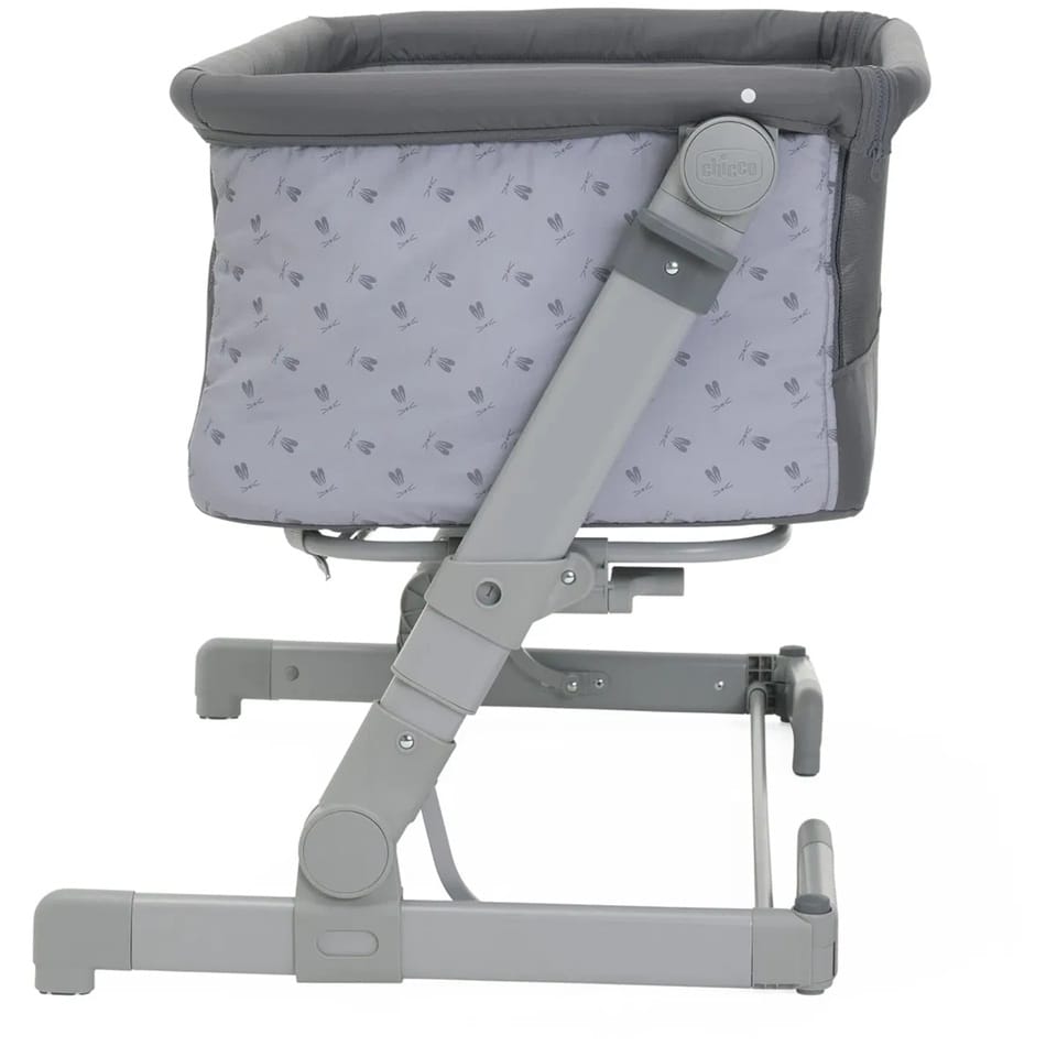 Chicco Puericultură Patut Atasabil Chicco Next 2 Me Go 8707554-8 | Dark Grey, 0 Luni+