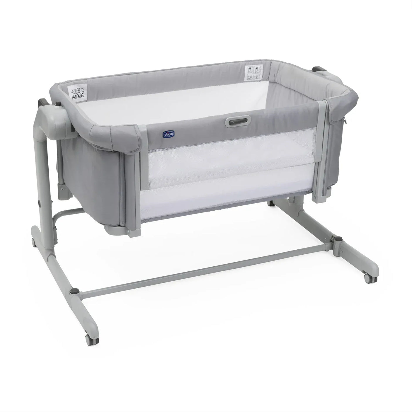 Chicco Puericultură Patut Atasabil Chicco Next 2 Me Magic Evo 87041-8 | Greymist, 0 Luni+