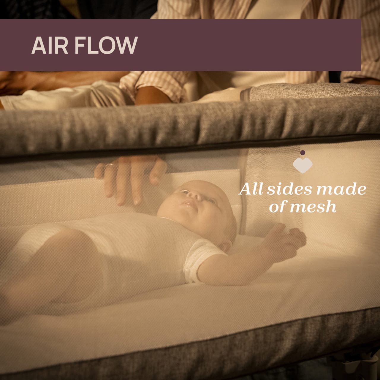 Chicco Puericultură Patut Co-sleeping Chicco Next2Me Armonia 8714205-8 | Steel, 0 Luni+