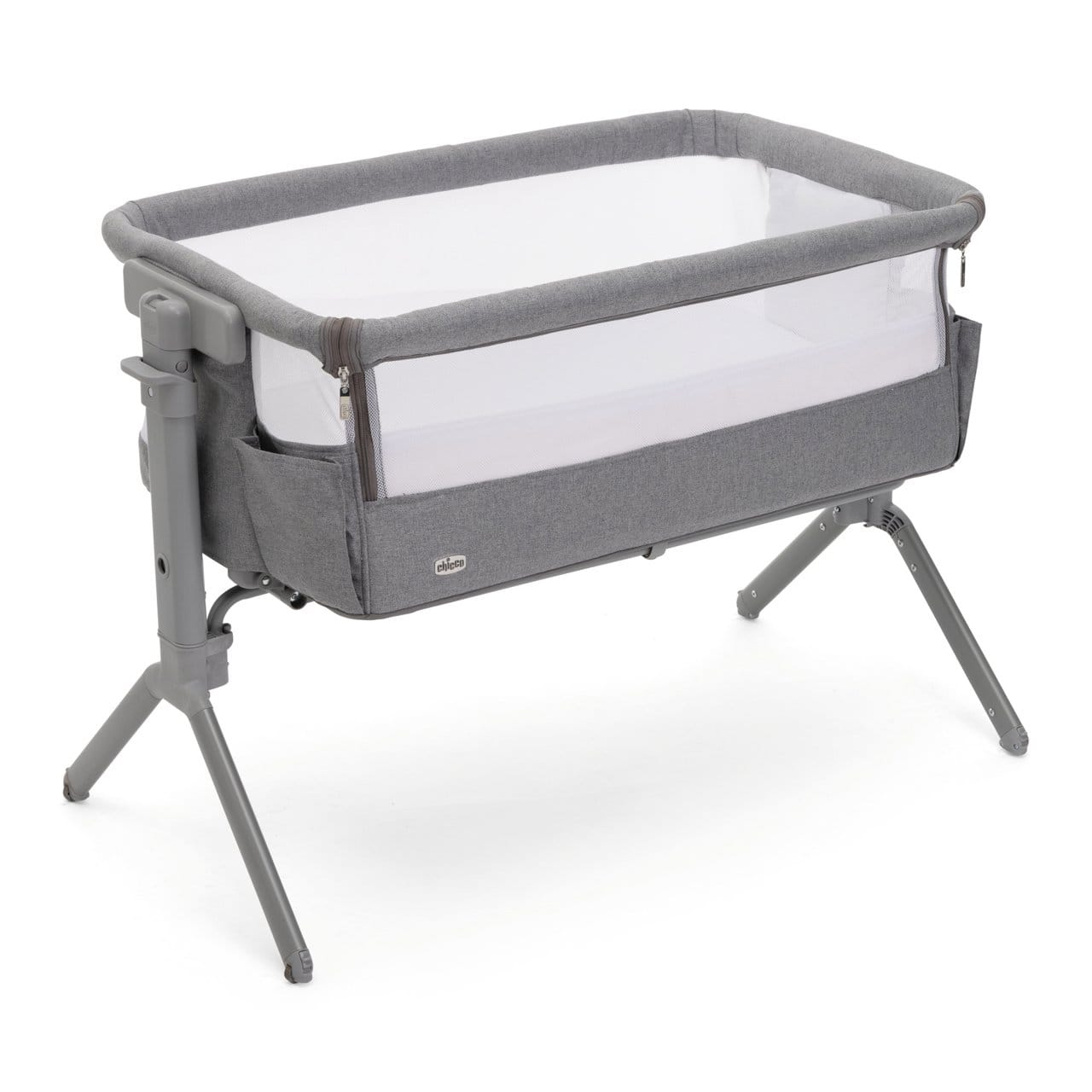Chicco Puericultură Patut Co-sleeping Chicco Next2Me Armonia 8714205-8 | Steel, 0 Luni+