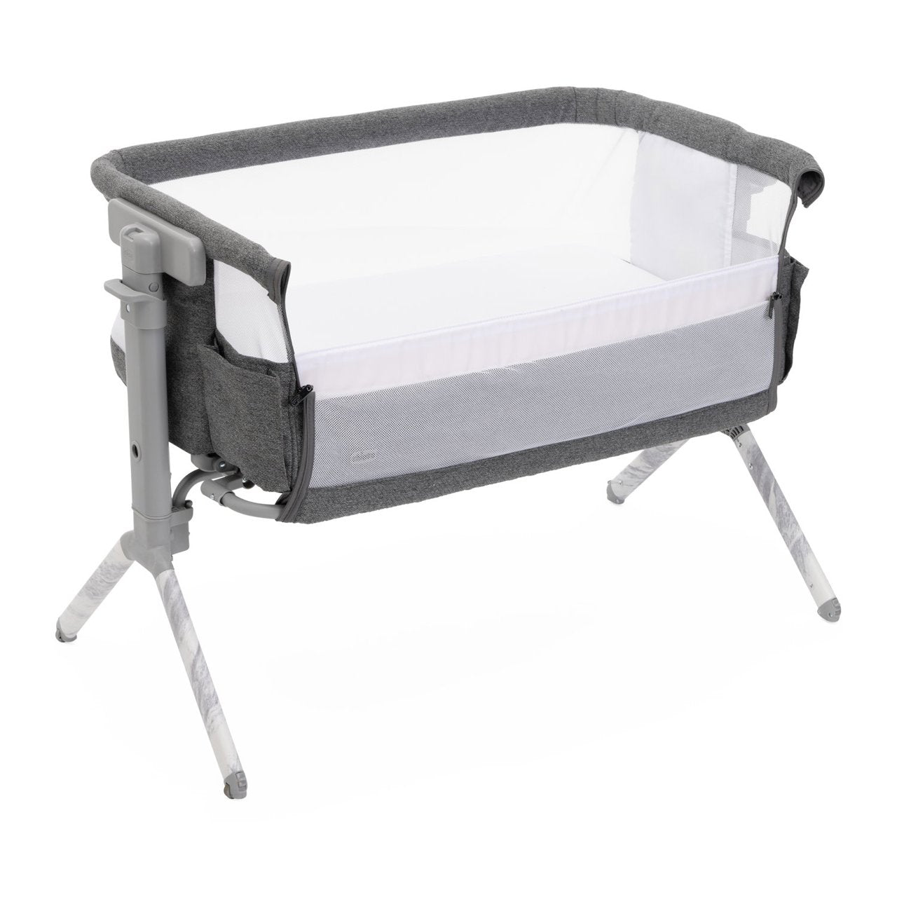 Patut pentru Copii Co-sleeping Chicco Next2Me Armonia, Carrara (gri Inchis), 0luni+