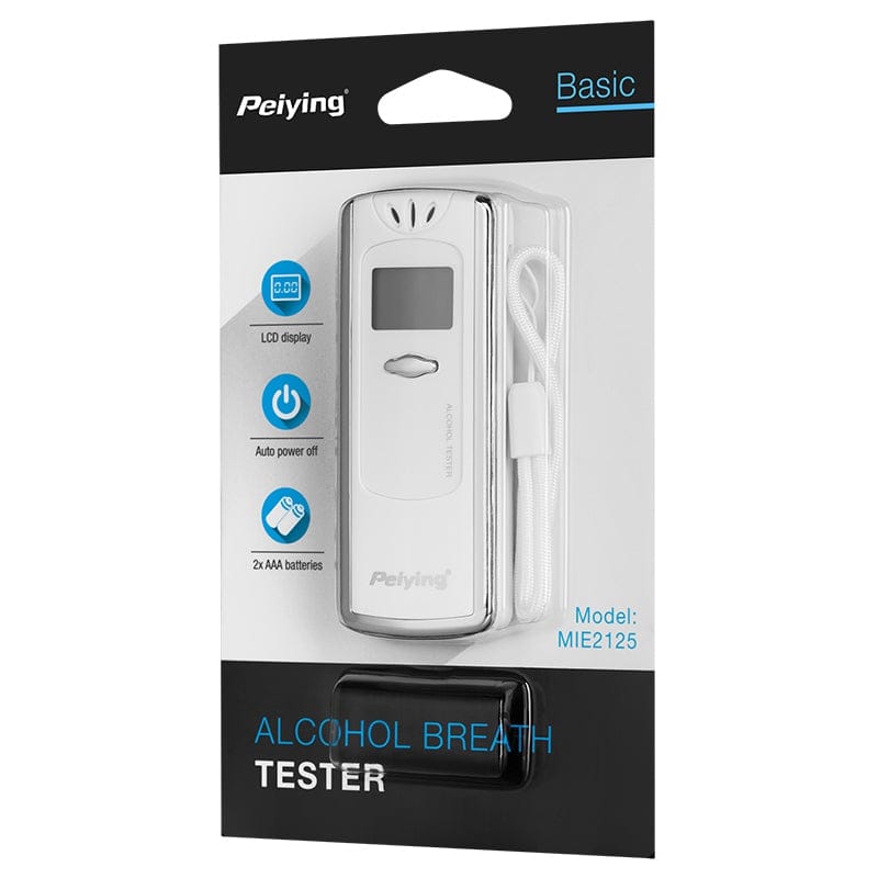 Peiying Alcooltest Alcooltest Peiying MIE2125 | AA, Roșu, Digital, Portabil