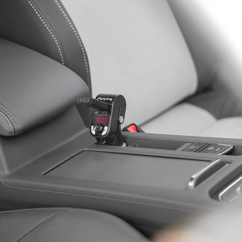 Peiying Modulator FM Modulator FM Peiying URZ0466 | 64GB, 5V, Roșu, Bluetooth, LED