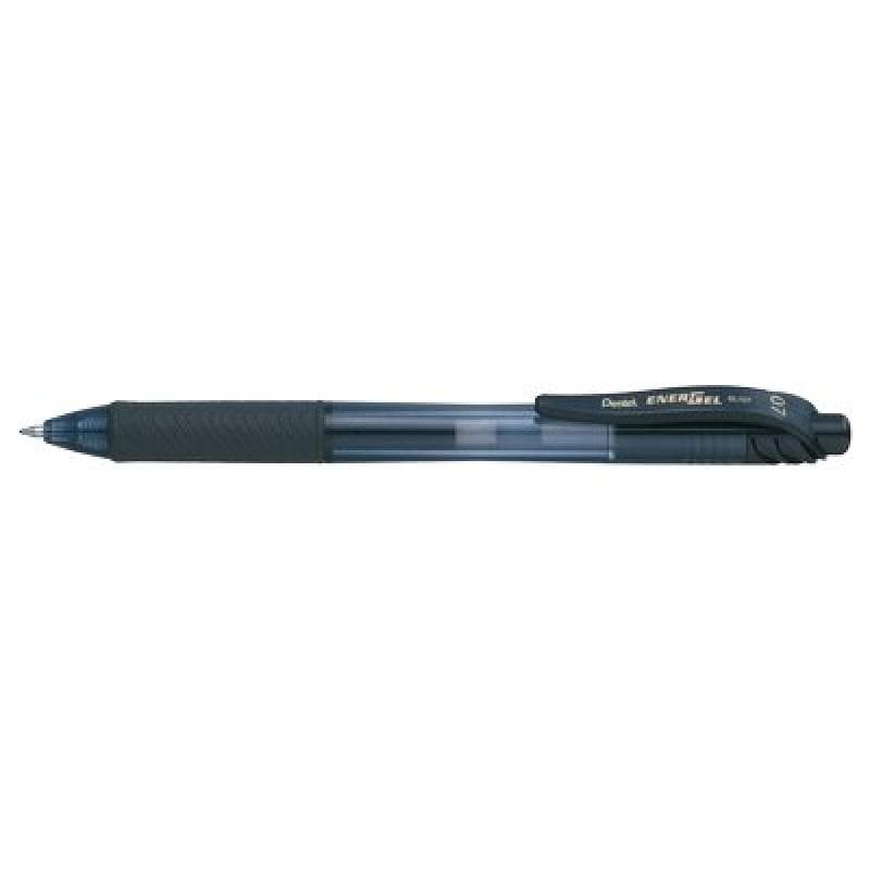 Pentel Pix cu gel Pentel EnerGel X BL107-AX, cerneală cu uscare rapidă, negru