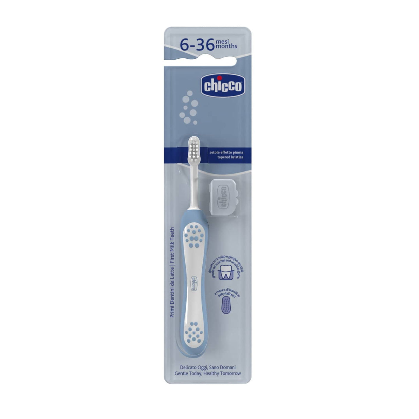 Chicco Îngrijire bebe Periuta de Dinti Chicco 1208111-7 | Indigo, 6-36 Luni+