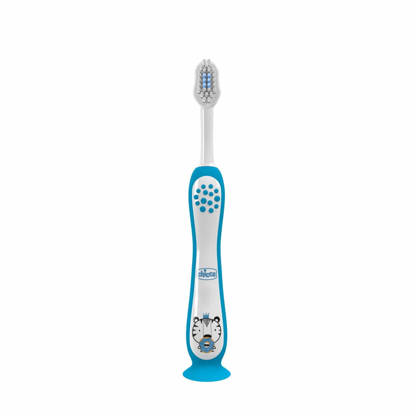 Chicco Îngrijire bebe Periuta de Dinti Chicco 1208311-7 | Tiger Indigo, 3-6 Ani