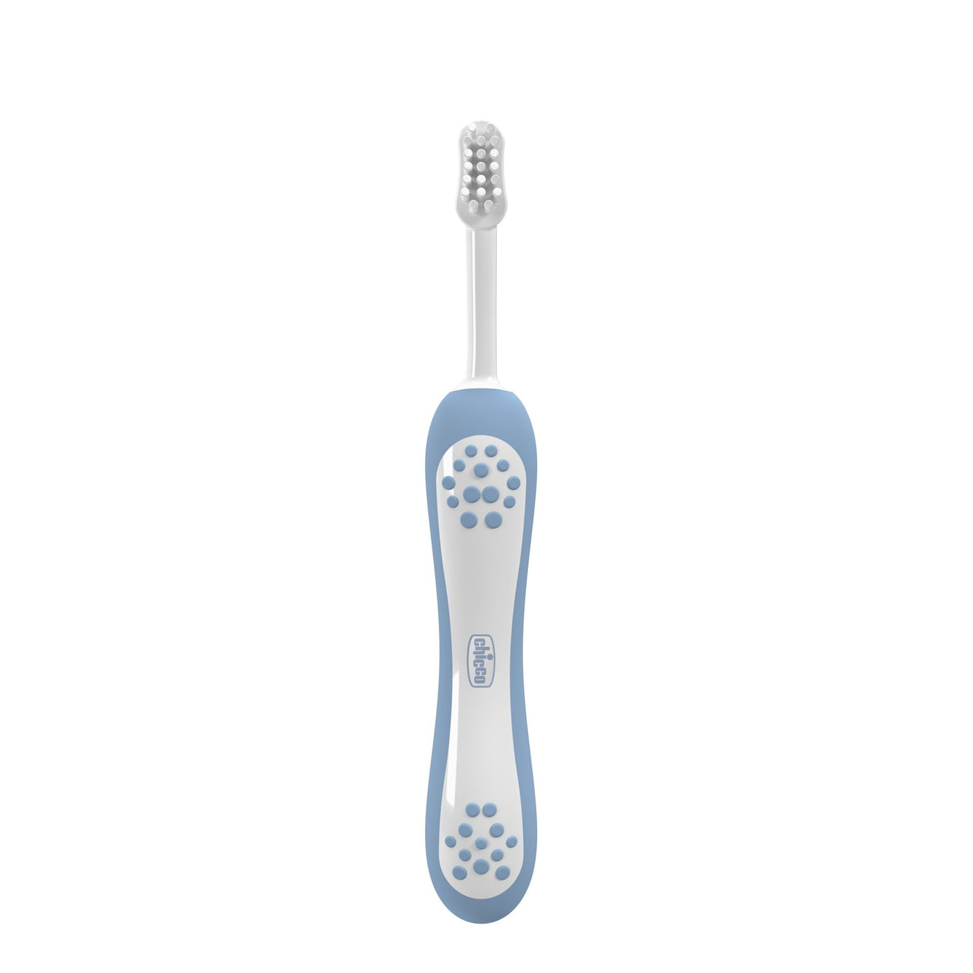 Periuta de Dinti Copii Chicco, Set 2 Bucati, Indigo + Mustar, 6-36 Luni
