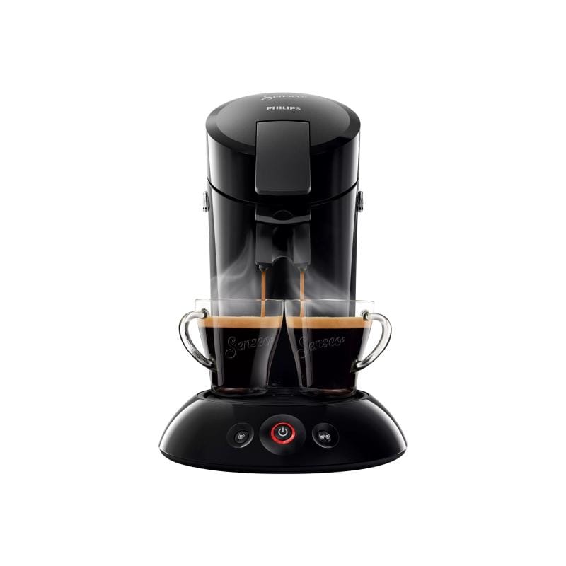 Philips Espressor Philips Senseo Original HD6553/67, negru, pentru pad-uri de cafea, compact, preparare rapidă