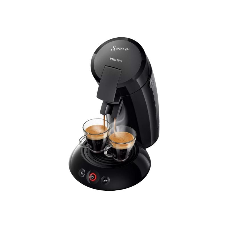 Philips Espressor Philips Senseo Original HD6553/67, negru, pentru pad-uri de cafea, compact, preparare rapidă