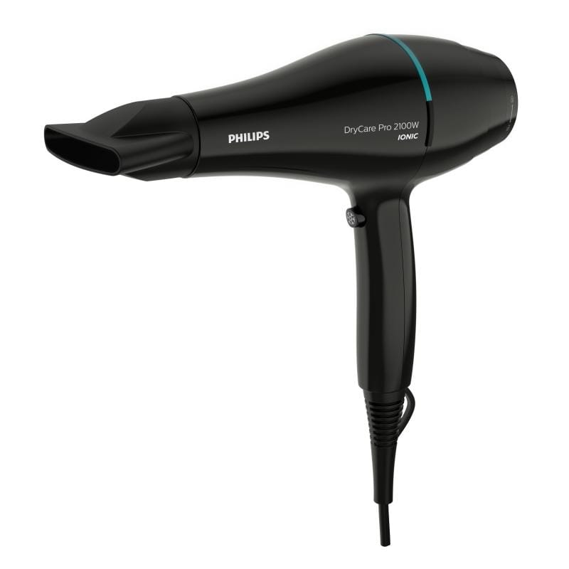 Philips Uscător de păr Philips DryCare Pro BHD272/00, negru, pentru uscare rapidă și coafare acasă