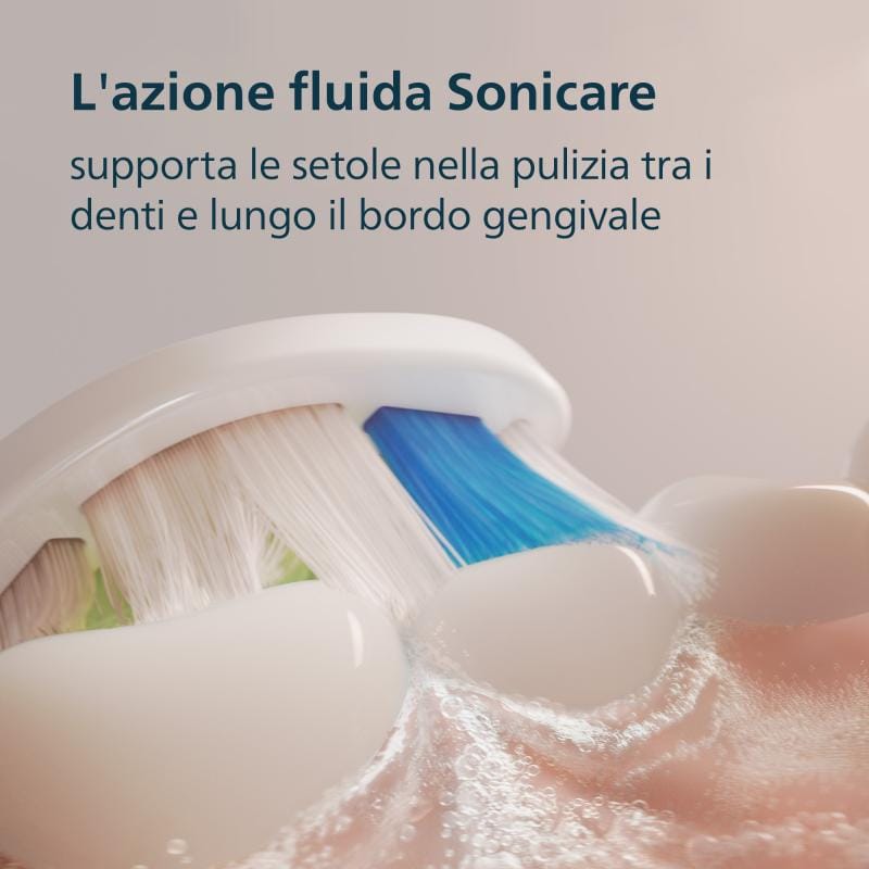 Philips Set 2 Periuțe de Dinți Electrice Philips Sonicare 5500 HX7119/01, Bleumarin/Alb, Tehnologie Sonicare
