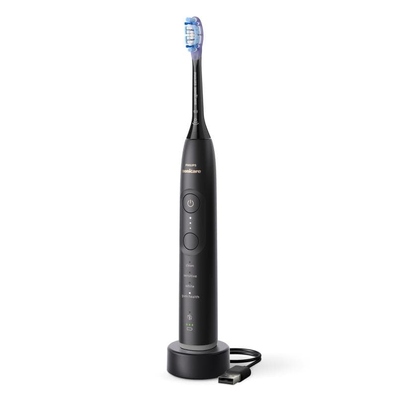 Philips Set 2x Periuțe de dinți electrice Philips Sonicare 7100 HX7429/02 Duo Pack, negru/alb