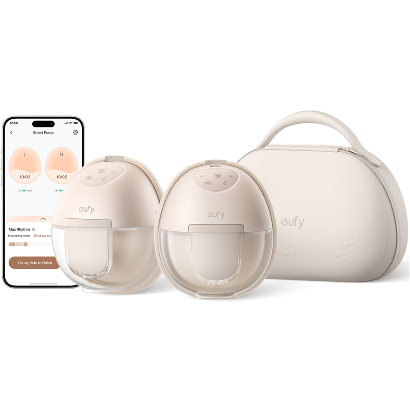Eufy Pompa de san Pompa de san Eufy S1 Pro T8D04321 | Portabila, HeatFlow, Bej
