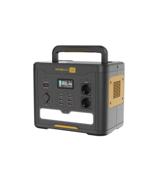 Powerness Acumulator extern Power Station Powerness U1500 1536Wh 4 USB-A 2 USB-C 2 x AC Negru