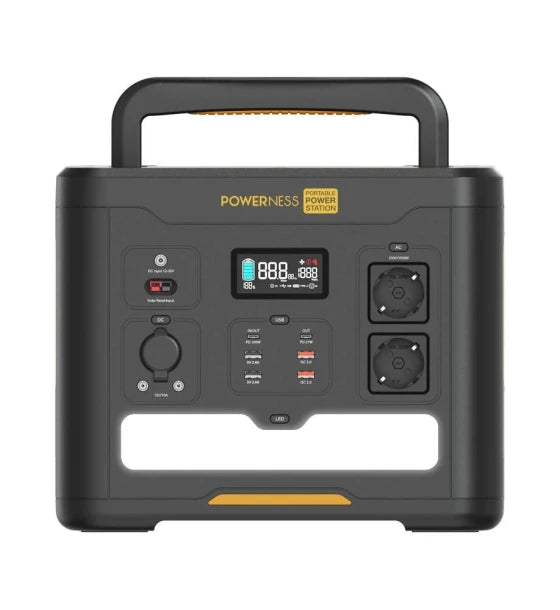 Powerness Acumulator extern Power Station Powerness U1500 1536Wh 4 USB-A 2 USB-C 2 x AC Negru