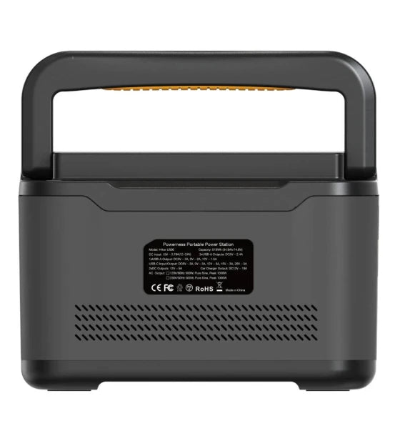 Powerness Acumulator extern Power Station Powerness U500 515Wh 3 USB-A 1 USB-C 1 x AC Negru