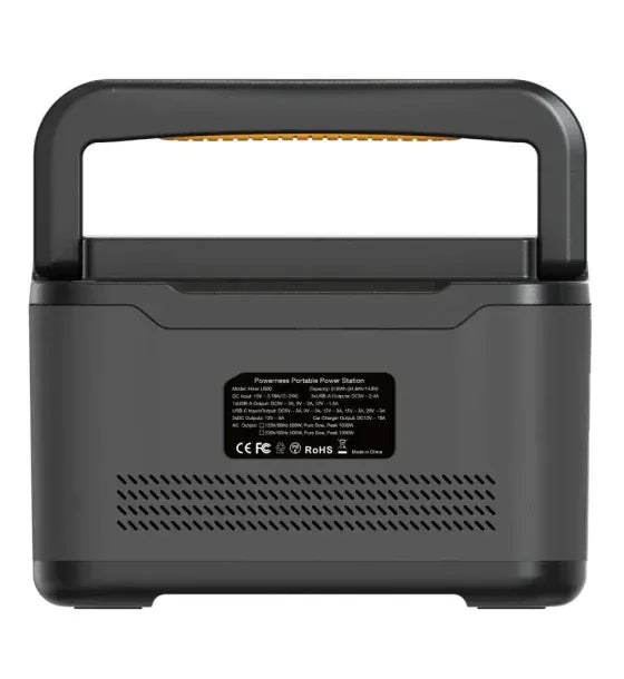 Powerness Acumulator extern Power Station Powerness U500 515Wh 3 USB-A 1 USB-C 1 x AC Negru