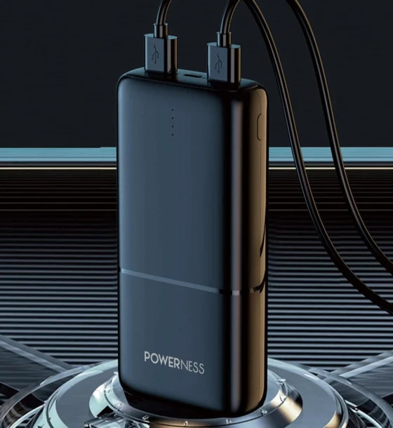 Powerness Acumulator Extern Powerness U72 20000 mAh PD 225 W Incarcare rapida Negru