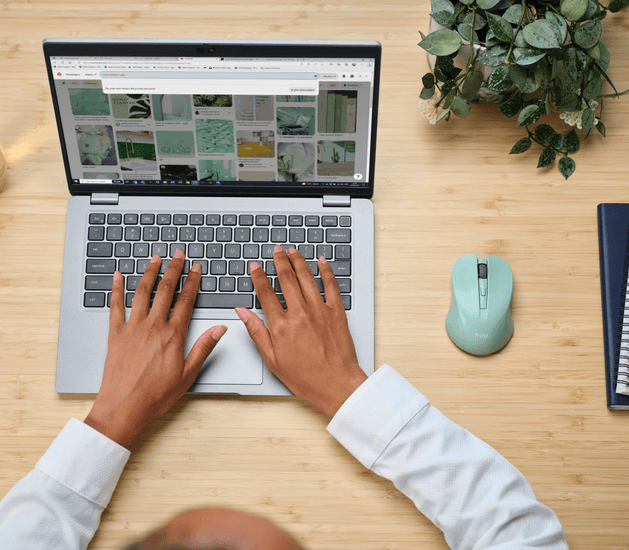 TRUST Mydo Silent Wireless Mouse ECO - green