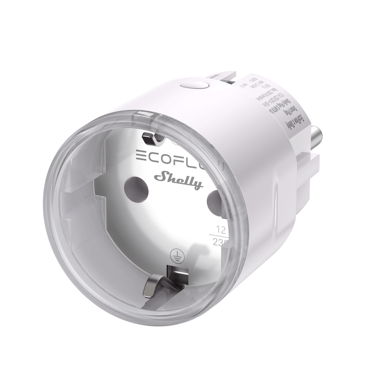 EcoFlow Priza Priza Inteligenta EcoFlow Smart Plug 2 EF-OS-SM002-SMP2SHEL | WiFi, Control Aplicatie, Monitorizare Consum