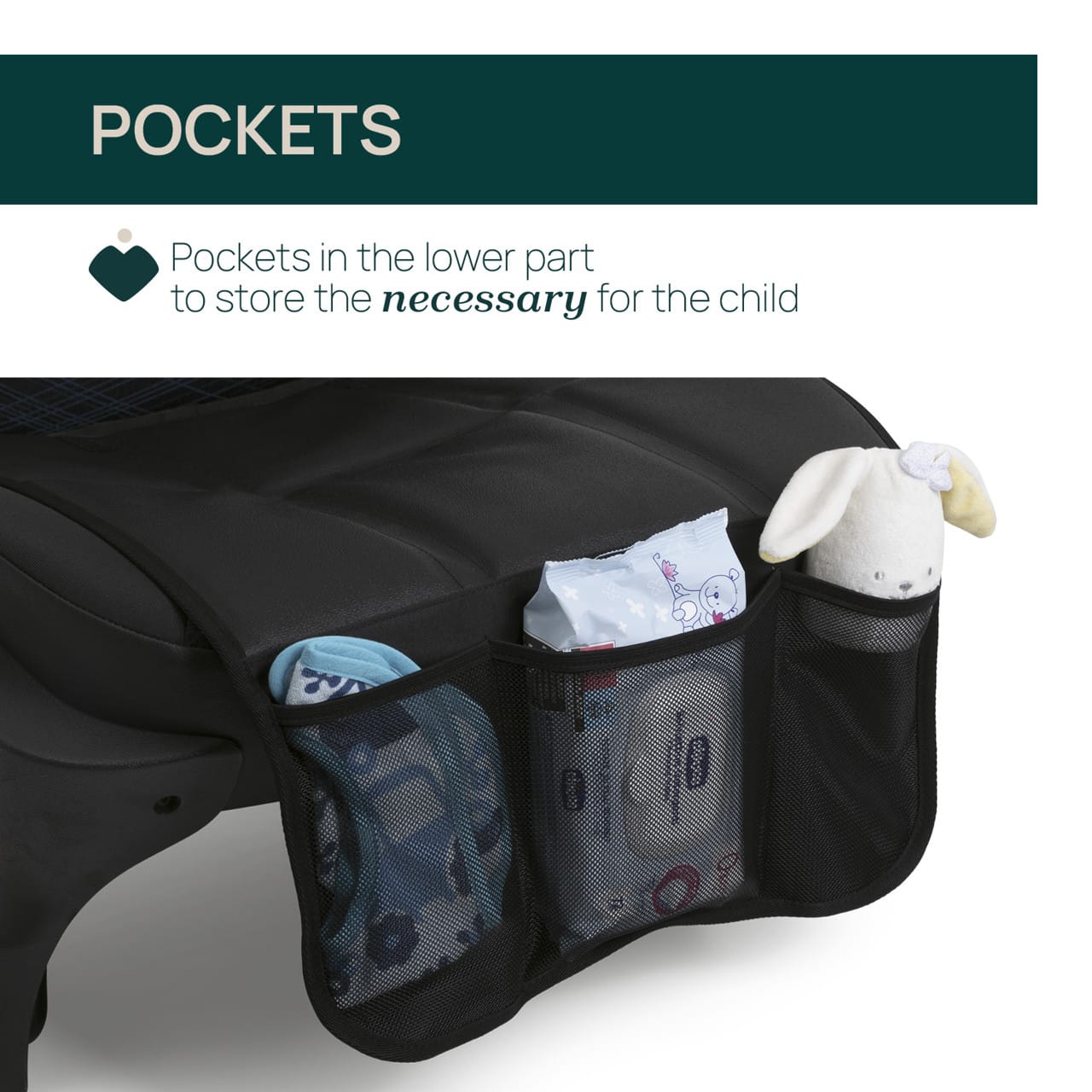 Chicco Puericultură Protectie Bancheta Auto Chicco 8708295-8 | Negru, 0 Luni+