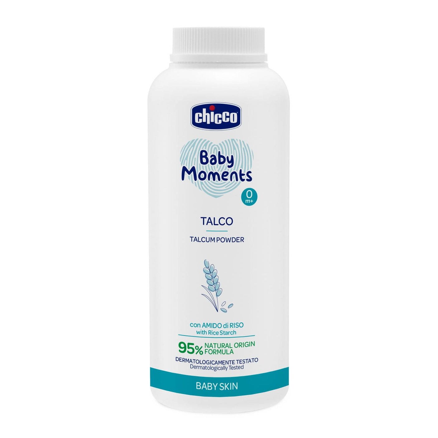 Chicco Îngrijire bebe Pudra de Talc Chicco Baby Moments 12258-9 | 150g, 0 Luni+
