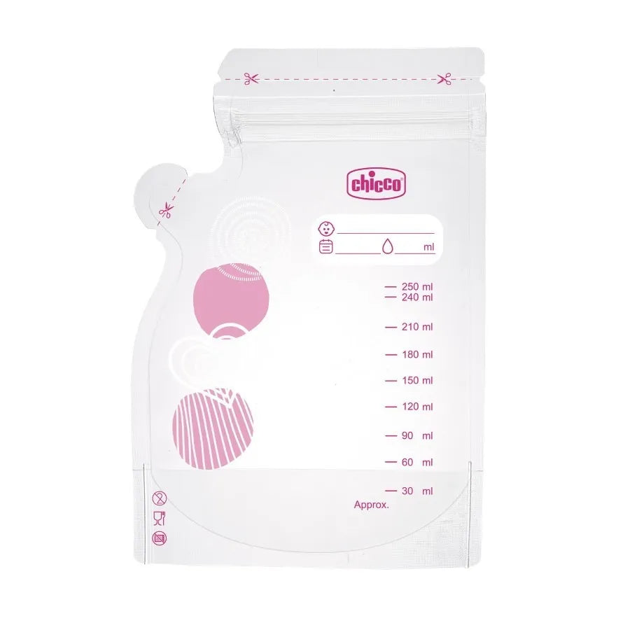 Pungi Chicco pentru Stocare Lapte Matern, 30buc, 0luni+