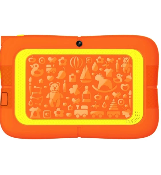QUBO Tableta pentru copii QUBO T7 KIDS Quad-Core 3GB RAM 32GB ROM Android 13 Portocaliu