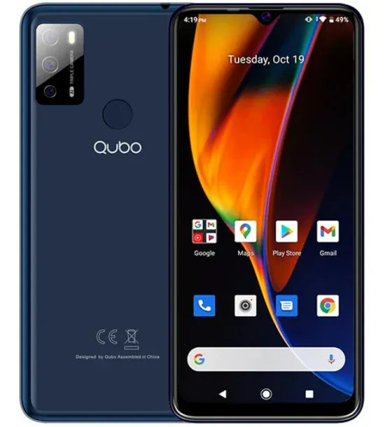QUBO Telefon mobil QUBO P-668 653 inch 4GB RAM 64GB 4G Albastru