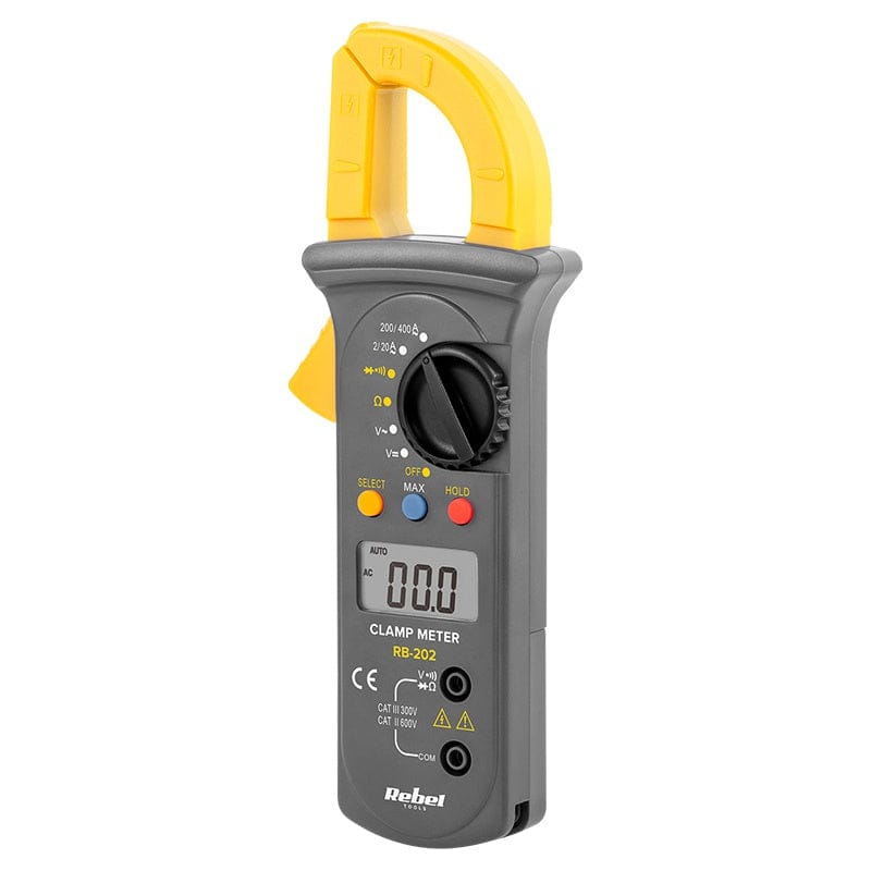 Rebel Clampmetru digital Clampmetru digital Rebel MIE-RB-202 | Digital