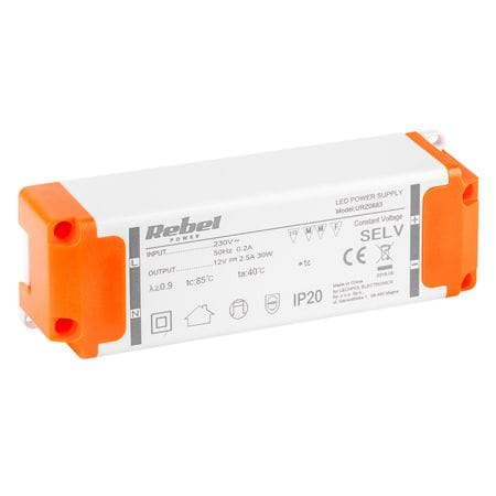 Rebel Sursa alimentare Sursa alimentare Rebel URZ0883 | 30W, LED