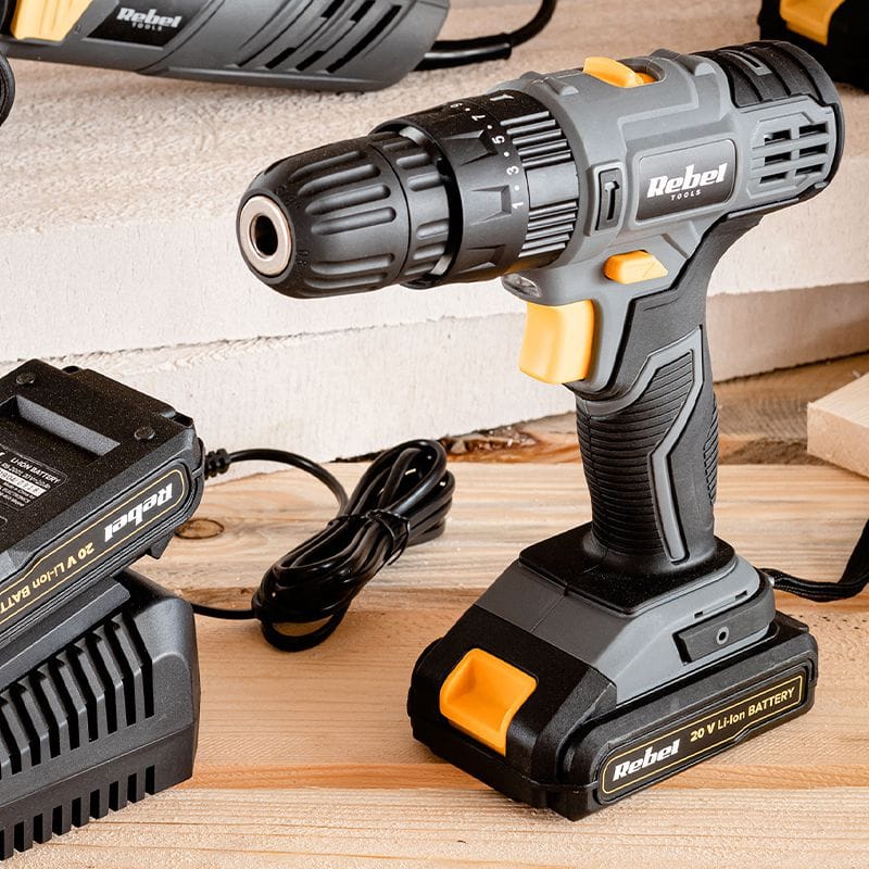 Rebel Scule electrice Șurubelniță Electrică Rebel RB-1002 | 1.5kg, 350 RPM, 20V