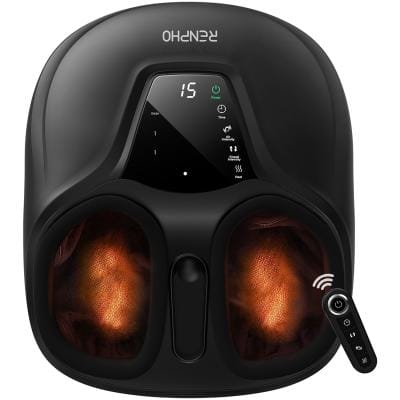 Renpho Aparat de masaj pentru picioare RENPHO Shiatsu, negru, model PEU-RP-FM058R-BK