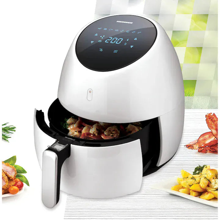 (RESIGILAT) Air Fryer Heinner HAF-B2000WH | 2000W, 2L, Alb