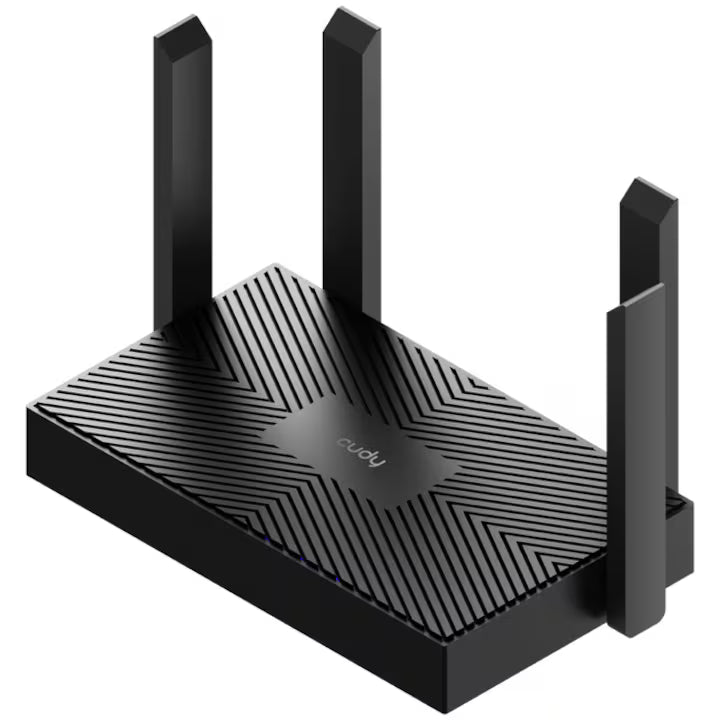 Router CUDY WR1500 | WiFi 6, 1500 Mbps, Dual-Band, Negru