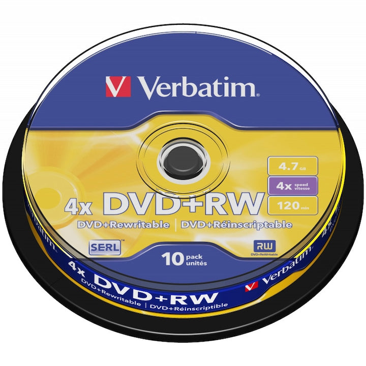 Verbatim DVD-RW SPINDLE 10