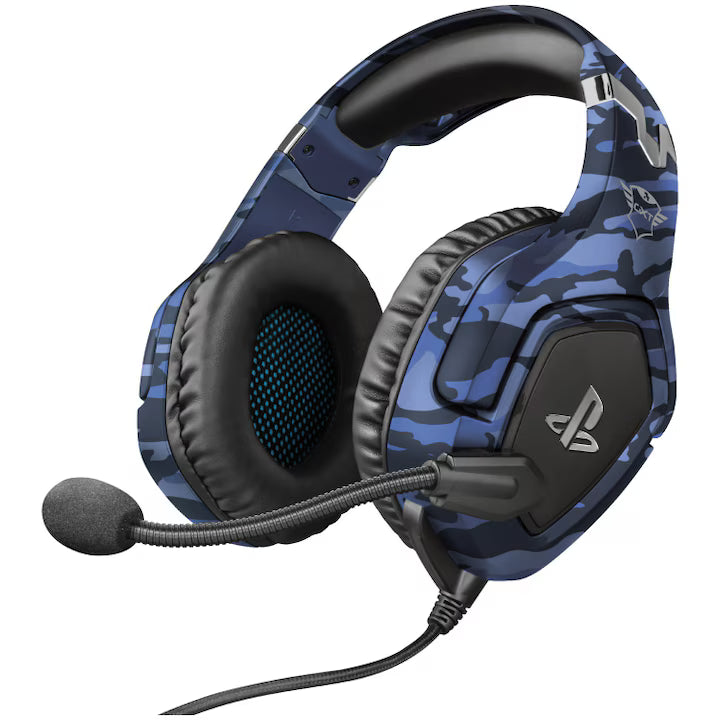 TRUST GXT 488 Forze-G PS4/5 Gaming Headset PlayStation official licensed product - blue