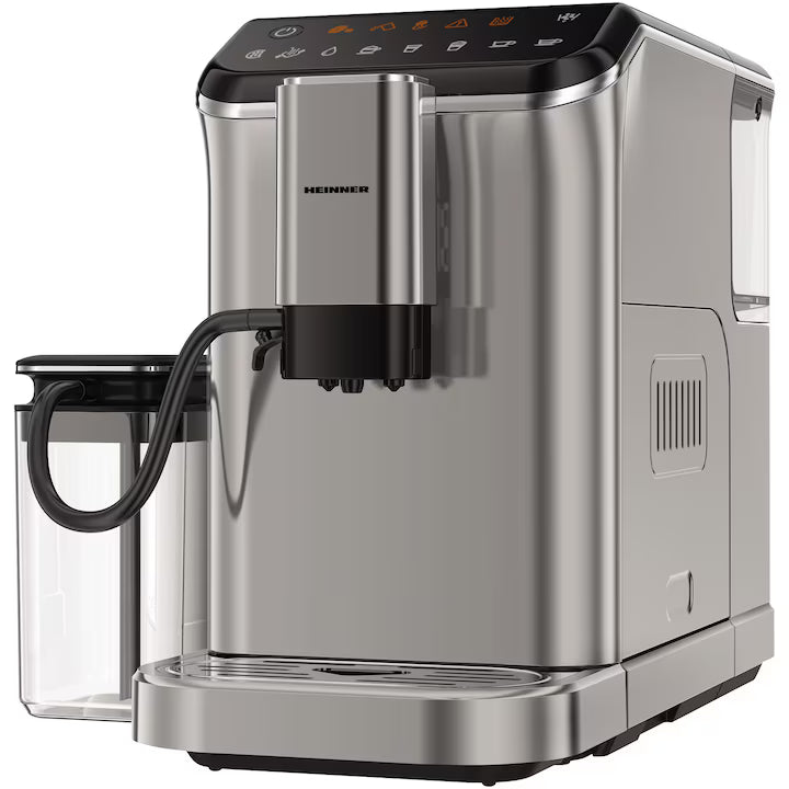Heinner Resigilat - Espressor automat (RESIGILAT) Espressor Automat Heinner Genesis HEMA-D20DGREY | 20 bar, 1.8L, Display Digital, Gri